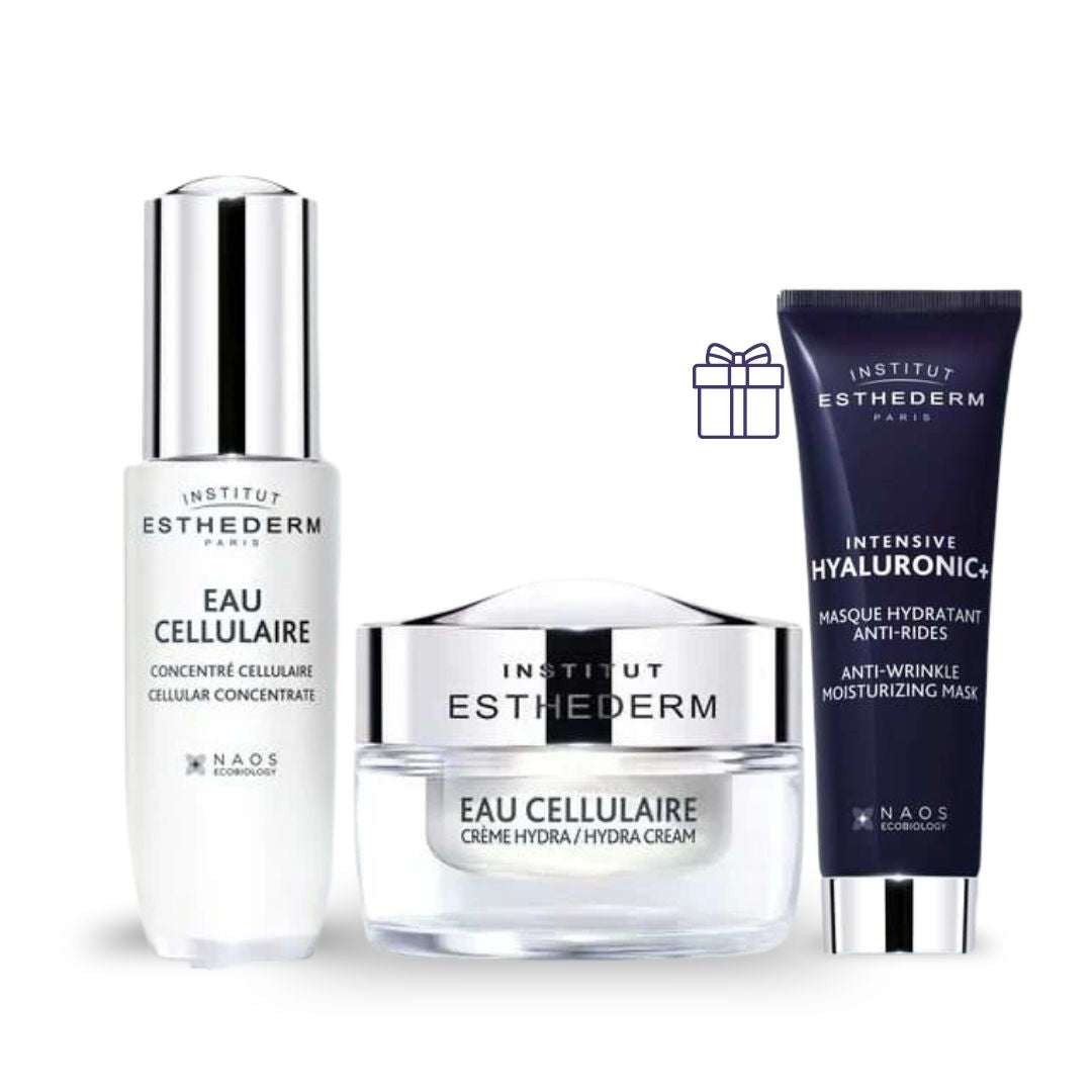 coffret noel eau cellulaire esthederm paris esthetique amelie laforme 