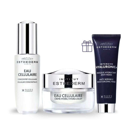 coffret noel eau cellulaire esthederm paris esthetique amelie laforme 