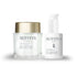 Duo défense éclat comprenant sérum fluide laiteux 30 ml et crème fine 50 ml pour une peau douce, lisse et lumineuse aux actifs végétaux et marins