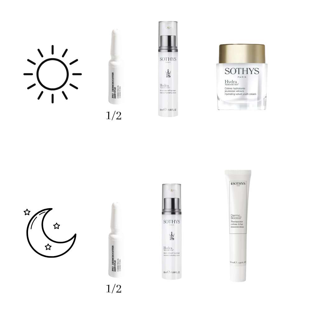 Routine booster hydratation Velours
