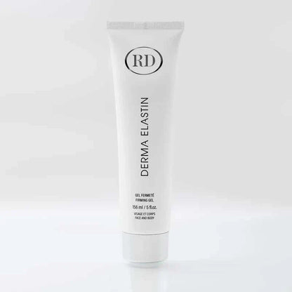 Gel fermeté Derma Elastin tube, 156 ml, facial and body firming treatment.